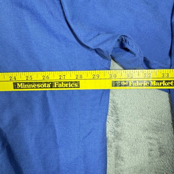 Devon & Jones Blue Noble Pima Oxford Button Down Shirt Men’s 4XL - Picture 6 of 9